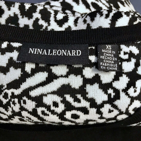 Nina Leonard NWOT Sweater Dress Women XS - Picture 7 of 9